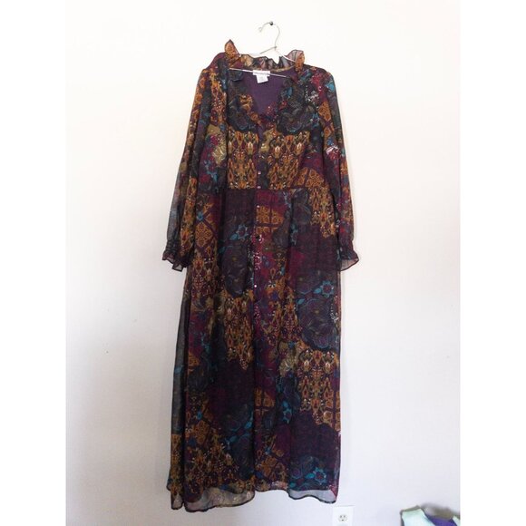 Jessica London Multicolor Maxi Dress - Picture 8 of 15